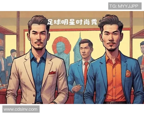 足球明星卡通形象与球衣设计的精彩结合展示